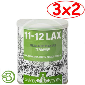 Pack 3x2 Santa Flora 11-12 Lax Mezcla de Plantas 70G Dimefar