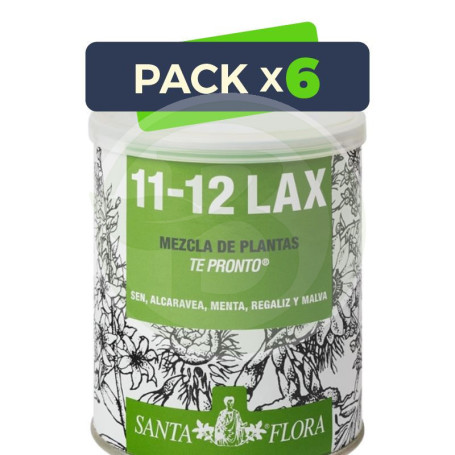 Pack 6x Santa Flora 11-12 Lax Mezcla de Plantas 70G Dimefar