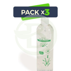 Pack 3x Gel Aloe Vera 100% Natural 500Ml. Derbos