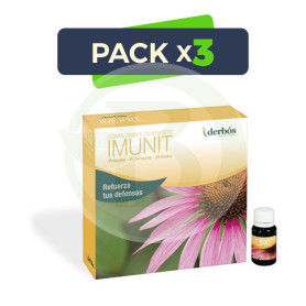Pack 3x Imunit Defensas 20 Viales Derbos