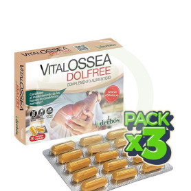 Pack 3x Vitalossea Dolfree 30 Cápsulas Derbos