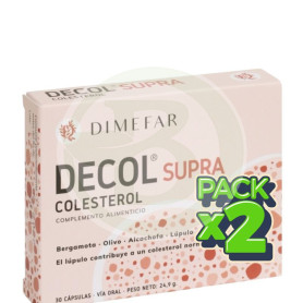 Pack 2x Decol Supra 30 Cápsulas Dimefar
