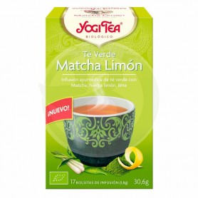 Yogi Tea Té Verde Matcha Limón 17 Filtros