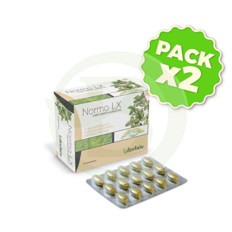Pack 2x Normo LX 75 Comprimidos Derbos