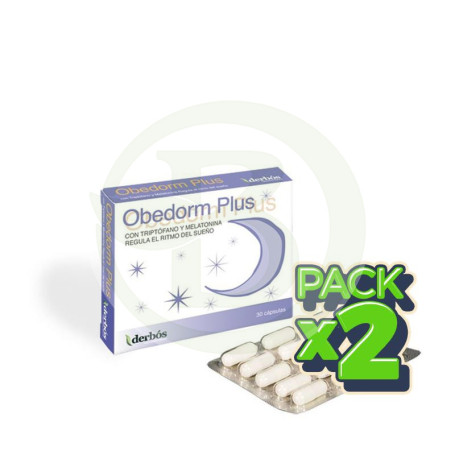 Pack 2x Obedorm 30 Cápsulas Derbos