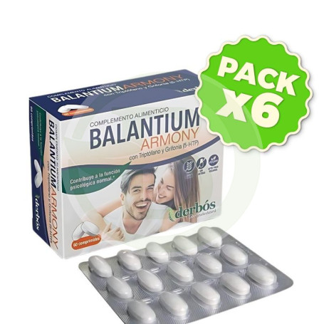 Pack 6x Balantium Armony 60 Comprimidos Derbós