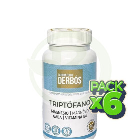 Pack 6x Triptófano 30 Comprimidos Derbós