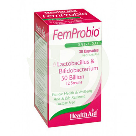 Femprobio 30 Cápsulas Health Aid