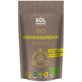 Ashwagandha en Polvo Bio 125G Sol Natural