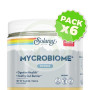 Pack 6x Mycrobiome Powder sin Sabor 160G Solaray