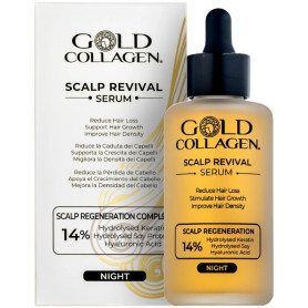 Tónico Capilar Regenerador Scalp Revival 100Ml Gold Collagen