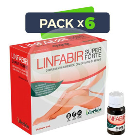 Pack 6x Linfabir Super Forte 20 Viales Derbos