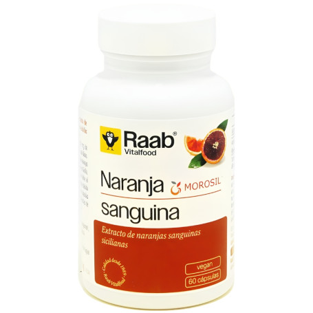 Naranja Sanguina Morosil 60 Cápsulas Raab