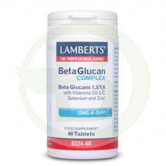 Complejo de Beta Glucanos 60 Tabletas Lamberts
