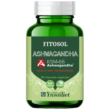 Fitosol Ashwagandha Ksm66 60 Cápsulas Ynsadiet