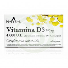 Vitamina D3 60 Cápsulas Natysal
