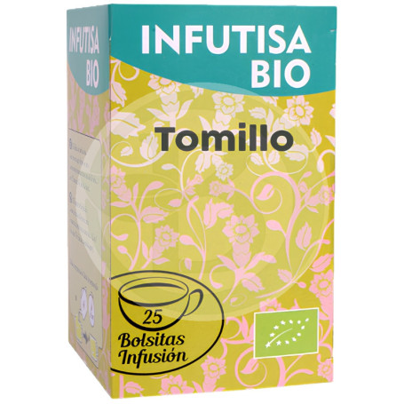 Bio Infusión de Tomillo 25 Filtros Infutisa