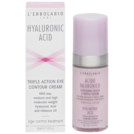 Ácido Hialurónico Contorno Ojos Triple Acción 30Ml L´Erbolario