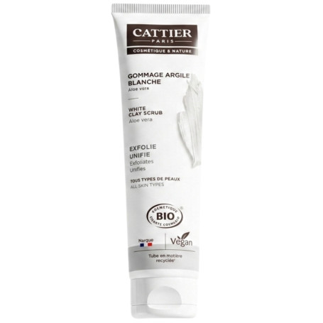 Exfoliante De Arcilla Blanca 100Ml Cattier París