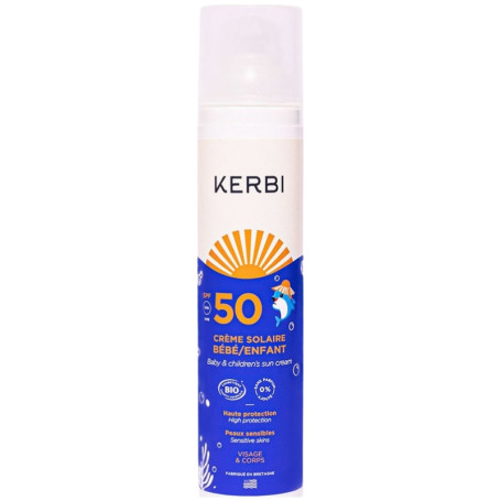 Crema Solar Spf50 Bebé/Niño 100Ml Kerbi