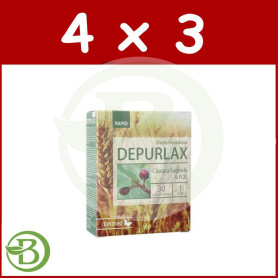 Pack 4x3 Depurlax 30 Comprimidos Dietmed