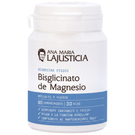 Bisglicinato De Magnesio 60 Comprimidos Ana María Lajusticia