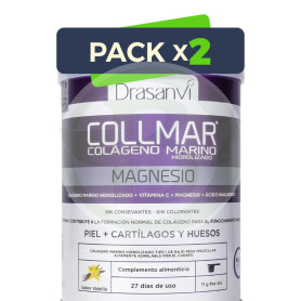 Pack 2x Collmar con Magnesio sabor Vainilla 300g Drasanvi