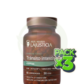 Pack 3x Tránsito Intestinal 60 Comprimidos Ana Maria Lajusticia
