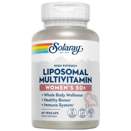 Multivitamínico Liposomal para Mujeres +50 60 Cápsulas Solaray