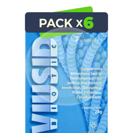 Pack 6x Viusid Biotic 7 Sobres Catalysis