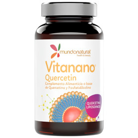 Vitanano Quercetin Liposomado 30 Cápsulas Mundo Natural