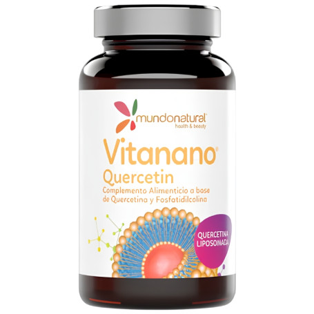 Vitanano Quercetin Liposomado 30 Cápsulas Mundo Natural