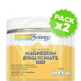 Pack 2x Bisglicinato De Magnesio en Polvo 179G Solaray