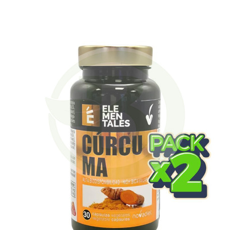 Pack 2x Cúrcuma Meriva 30 Cápsulas Nova Diet
