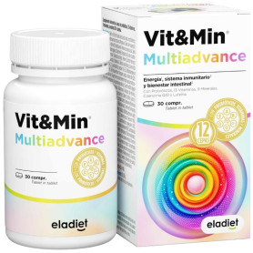 Vit&Min Multiadvance 30 Comprimidos Eladiet