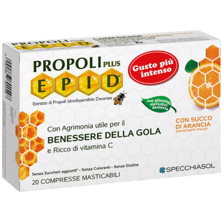Epid Sabor Naranja 20 Comprimidos Masticables Specchiassol