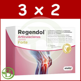 Pack 3x2 Regendol Articulaciones Forte 20 Sticks Eladiet