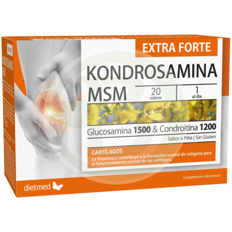 Kondrosamina Msm Extra Forte 20 sobres Dietmed