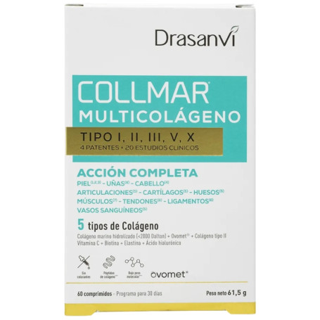 Collmar Multicolágeno 60 Comprimidos Drasanvi