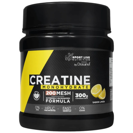 Creatina 200Mesh Limón 300G Drasanvi Sport Live