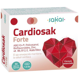 Cardiosak Forte 30 Cápsulas Sakai