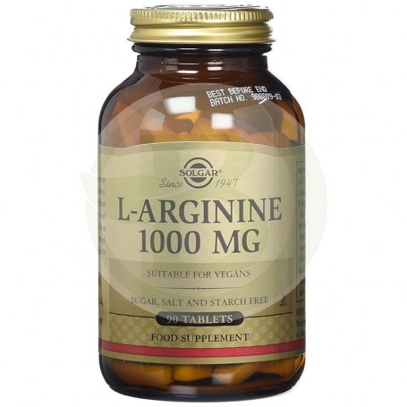 L-Arginina 1.000Mg. 90 Comprimidos Solgar