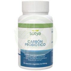 Carbón Probiótico 550mg 90 cápsulas vegetales Sotya