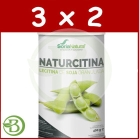 Pack 3x2 Lecitina de Soja Granulada 400g Soria Natural Alimentación