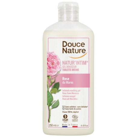Gel Íntimo De Agua De Rosas 250Ml Douce Nature