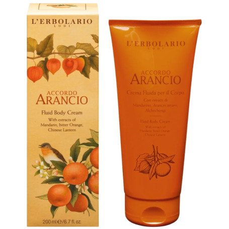 Accordo Arancio Crema Corporal Fluida 200Ml L´Erbolario