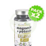 Pack 2x Magnesio + Potasio 60 comprimidos Pinisan