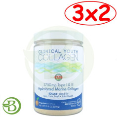 Pack 3x2 Clinical Collagen Type I & Ii 298Gr. Kal