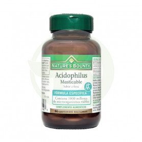 Acidóphilus Masticable 60 Comprimidos Natures Bounty