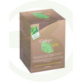 Ginkgo 100 60 Cápsulas 100% Natural